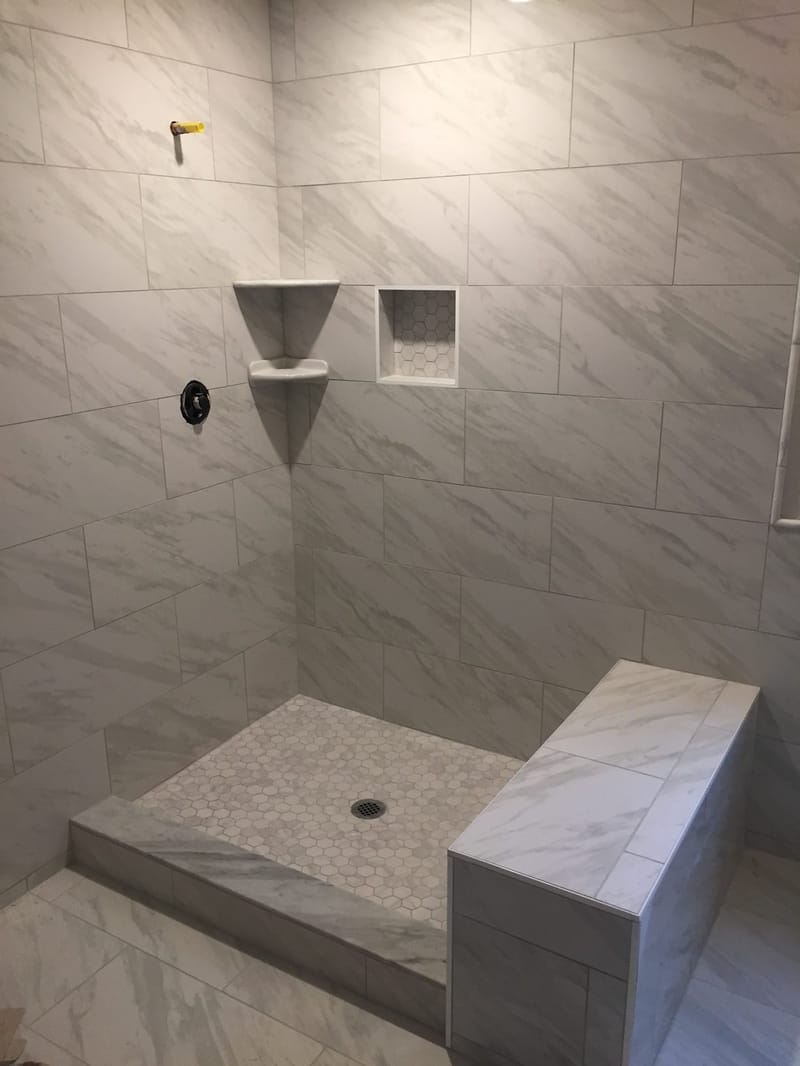 Unfinished Shower 1 Rotated