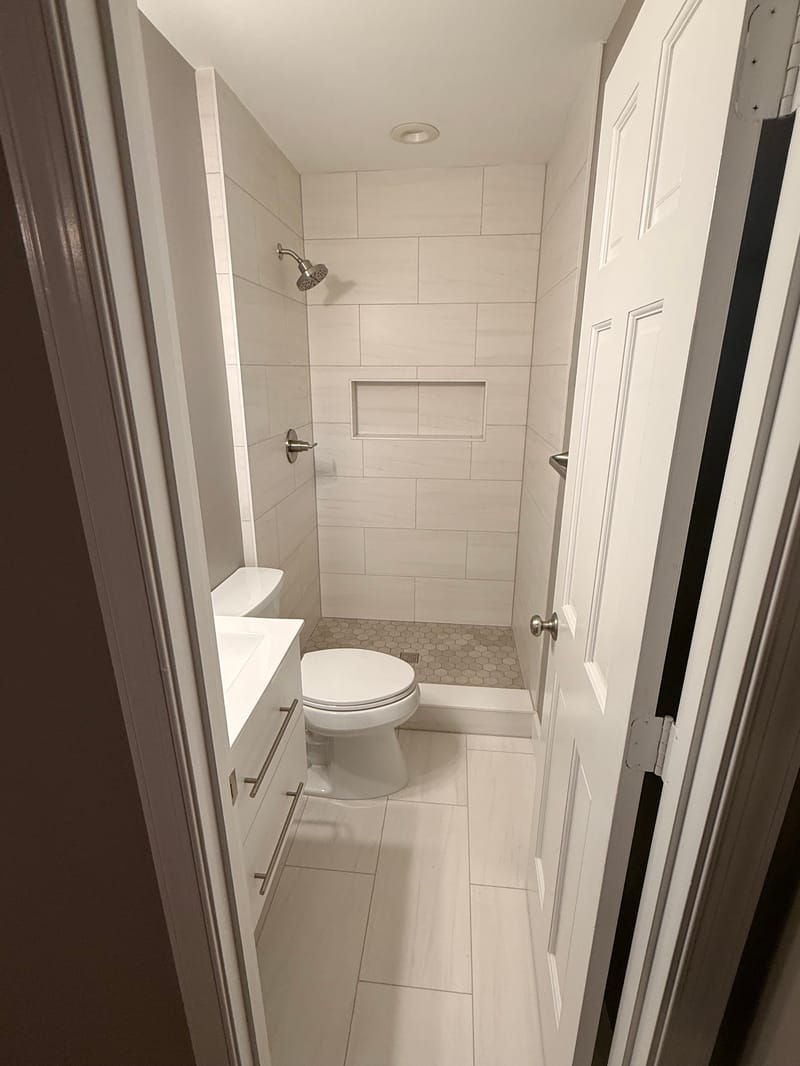 Bathroom remodel by Suntastic Decks